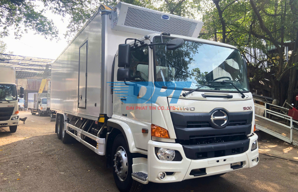 XE ĐÔNG LẠNH HINO 3 CHÂN 15 TẤN FL8JW8A