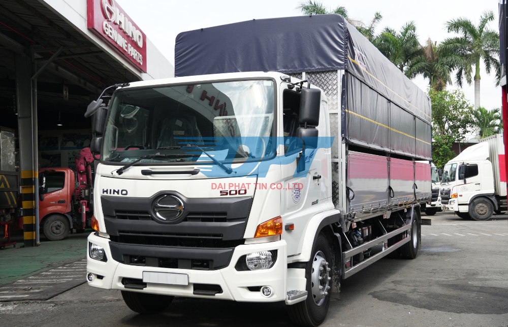XE TẢI HINO 8 TẤN 5 FG8JT8A THÙNG MUI BẠT BỬNG NHÔM