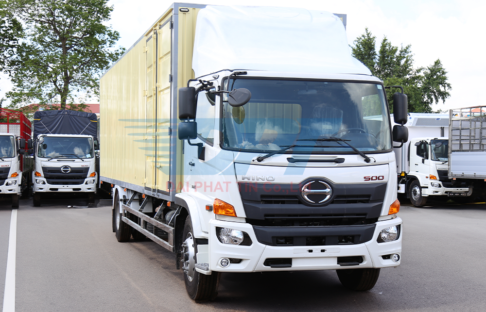 XE TẢI 8 TẤN - HINO FG8JT8A - PGX THÙNG KÍN VÁCH CONTAINER