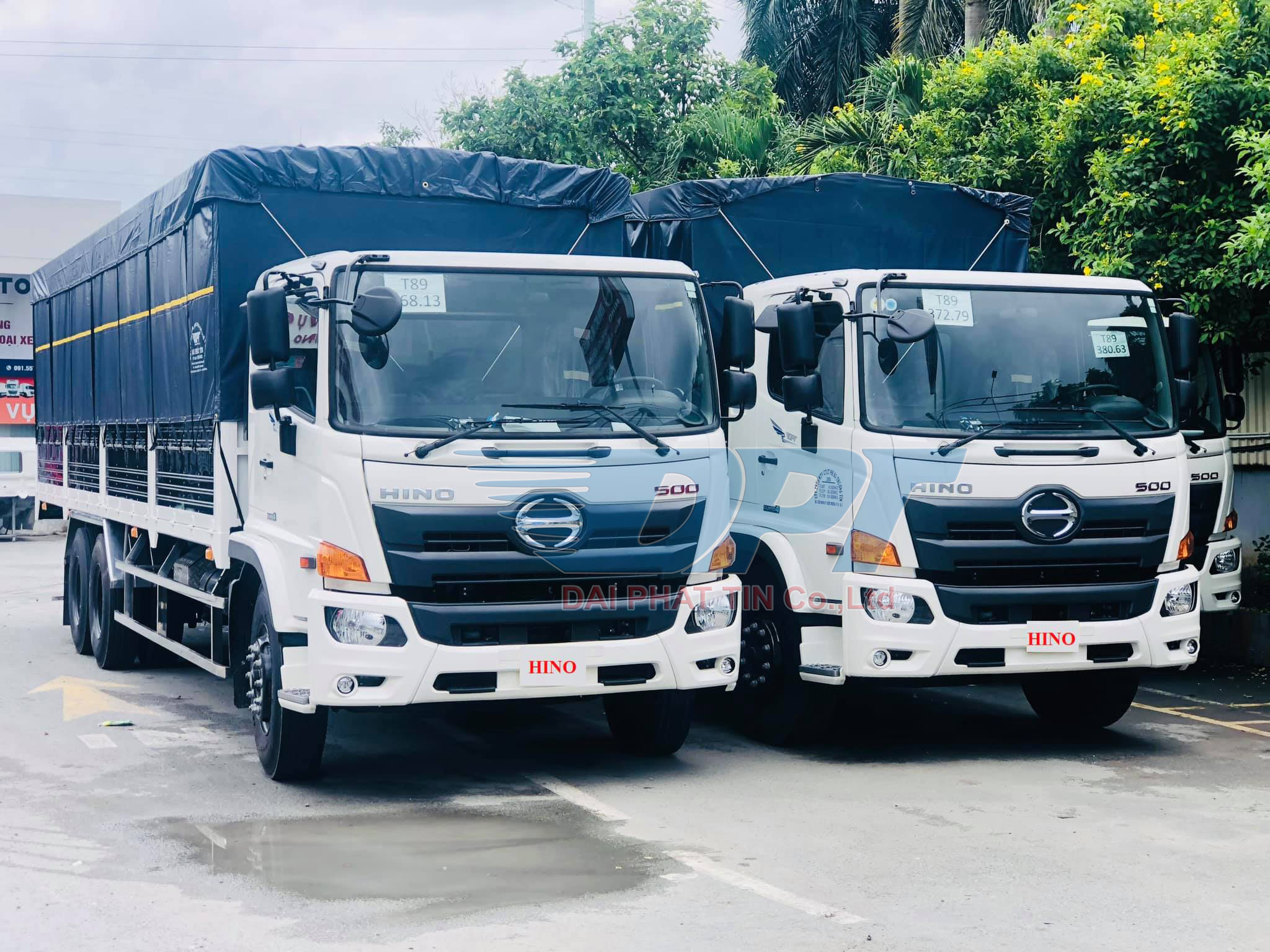 Xe tải Hino FL 15 tấn thùng mui bạt ngắn 7m8  Sx 2014 